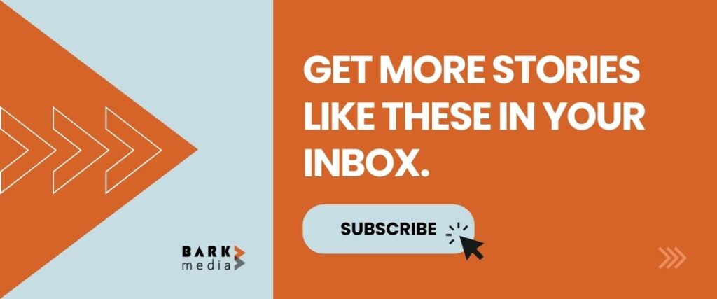 Bark newsletter signup graphic